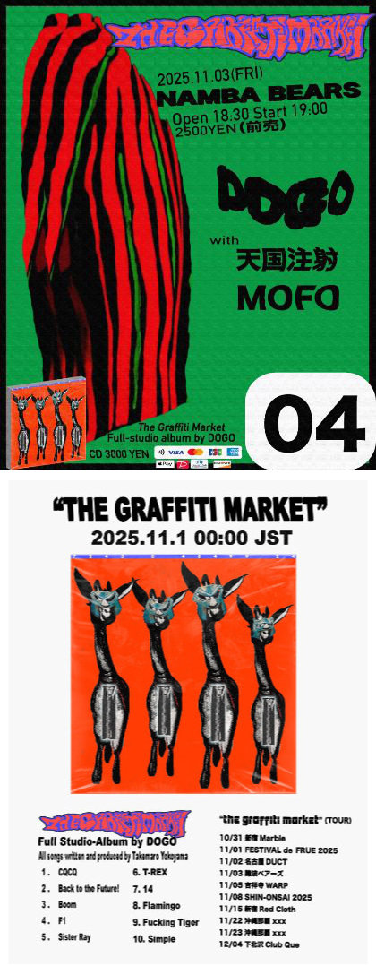 ＜THE GRAFFITI MARKET＞